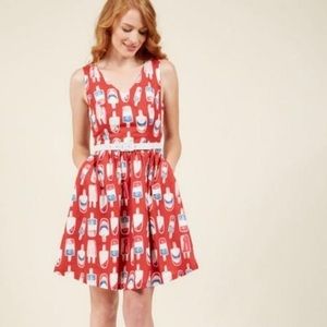 4x Modcloth Popsicle patriotic dress